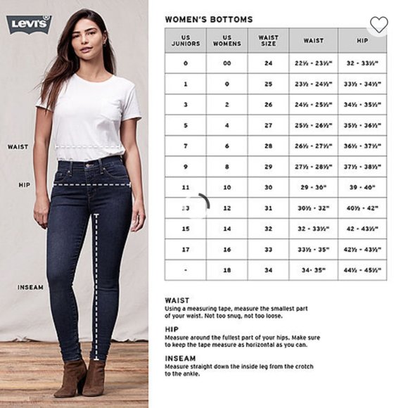 Levis water less 510 hight waist Skinny Jean - Picture 7 of 15